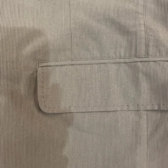 Burberry Men's Light Blue barely there Pinstripe Blazer Size Large - Picture 5 of 6